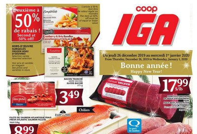 Coop IGA Flyer December 26 to January 1