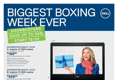 Dell.ca 2019 Boxing Week Flyer December 24 to January 3