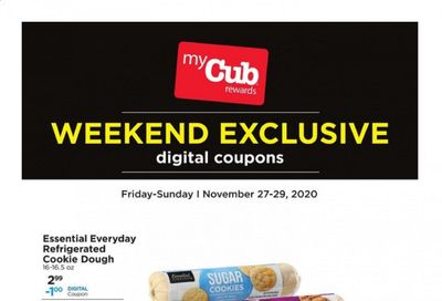 Cub Foods Weekly Ad Flyer November 27 to November 29