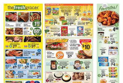 The Fresh Grocer Weekly Ad Flyer November 29 to December 5, 2020