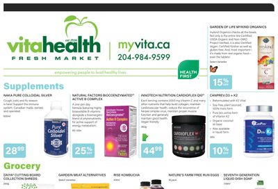 Vita Health Fresh Market Flyer November 20 to December 6