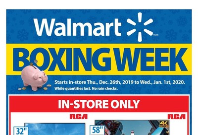 Walmart Supercentre (West) 2019 Boxing Week Flyer December 26 to January 1