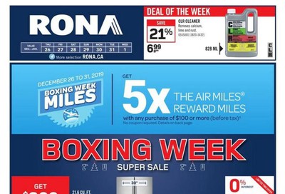 Rona (West) Flyer December 26 to January 1
