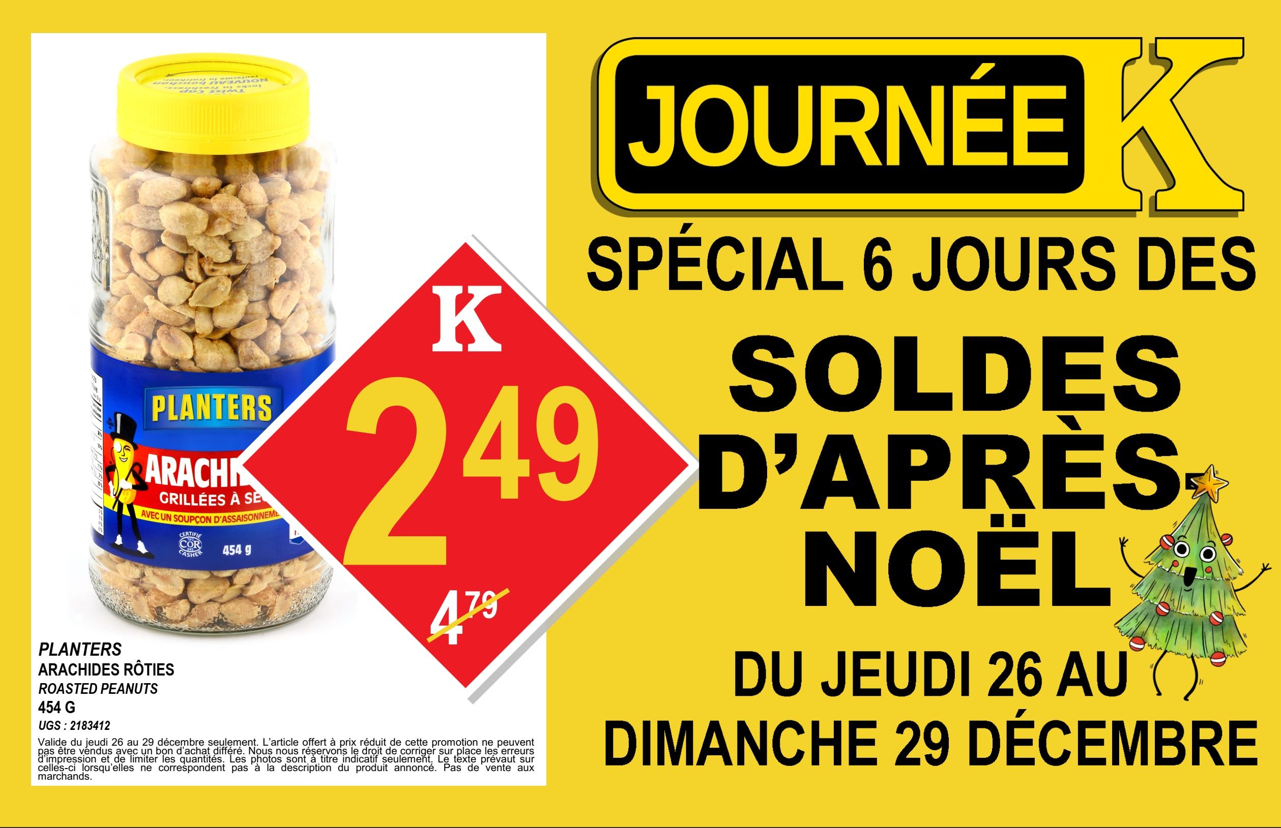 Korvette Flyer December 26 to 31