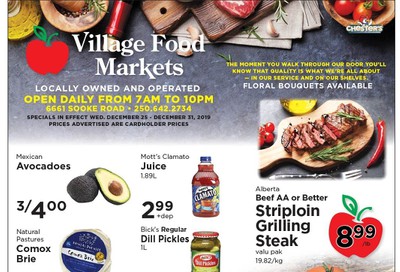 Village Food Market Flyer December 26 to 31