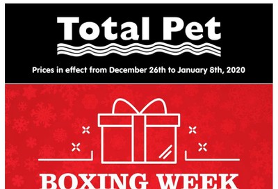Total Pet Flyer December 26 to January 8