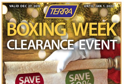 Terra Greenhouses Flyer December 27 to January 1