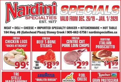 Nardini Specialties Flyer December 26 to January 1