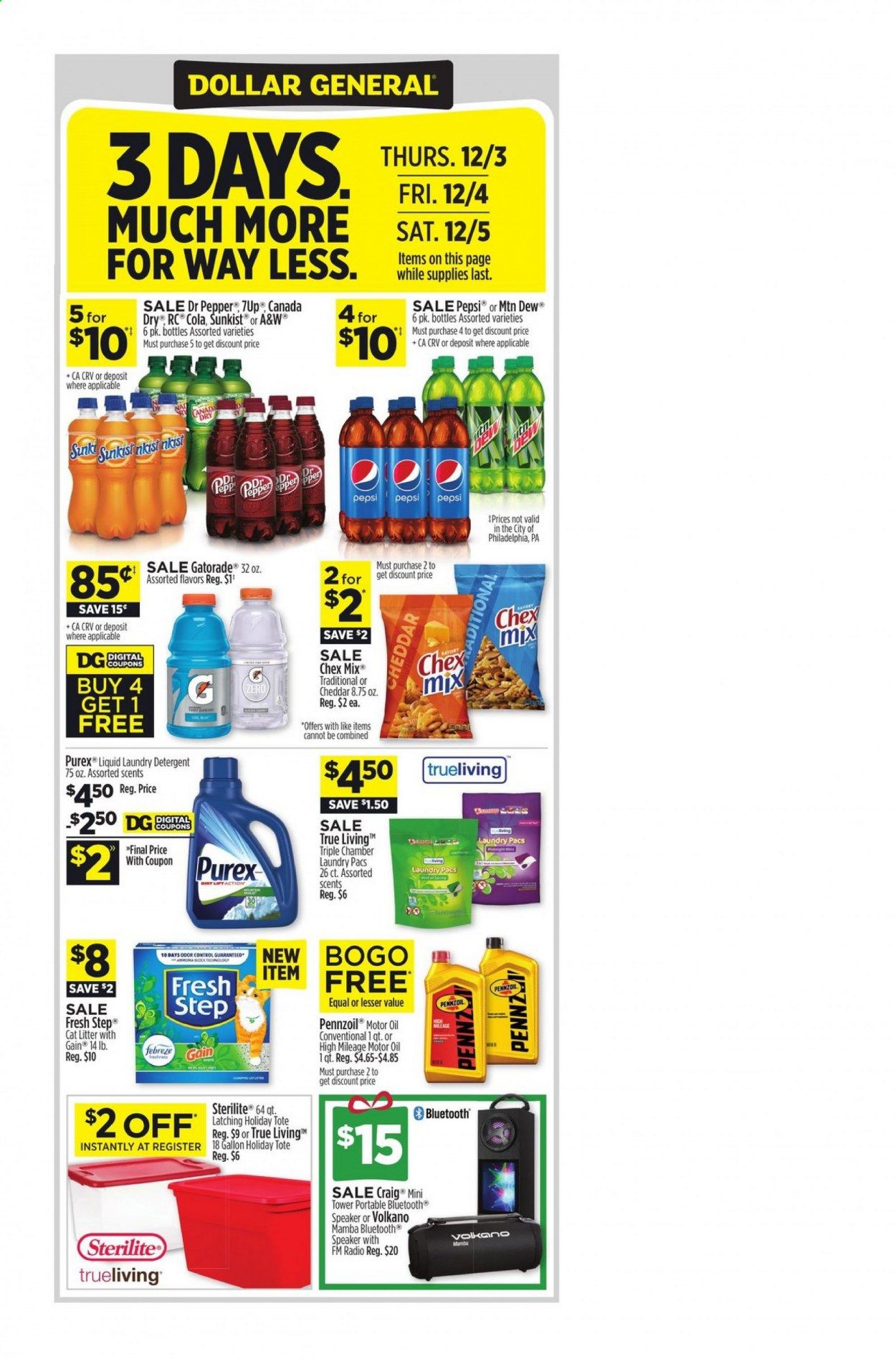 Dollar General (AL) Weekly Ad Flyer November 29 to December 5