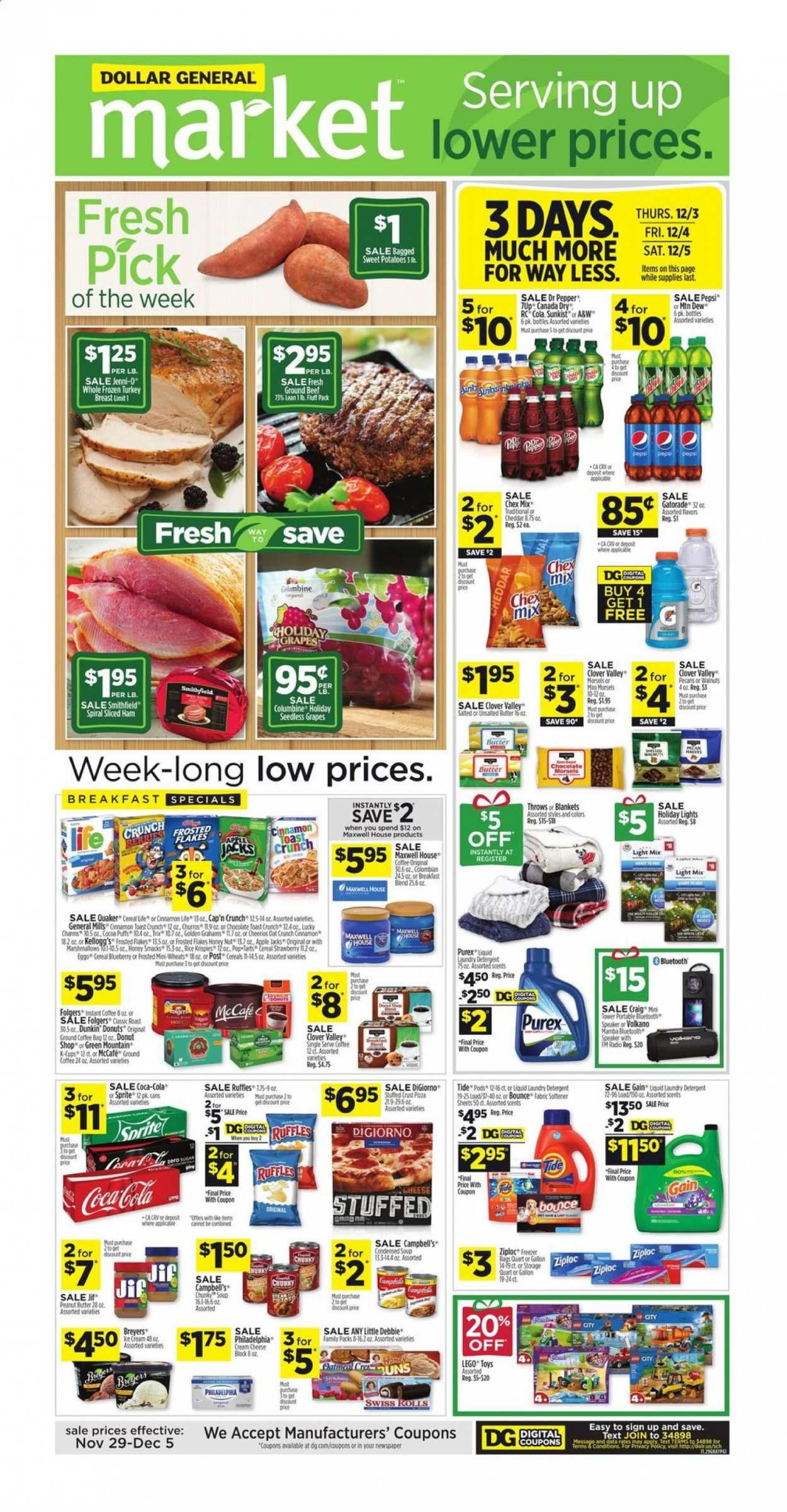 Dollar General (AL, GA, KY, LA, TN) Weekly Ad Flyer November 29 to December 5