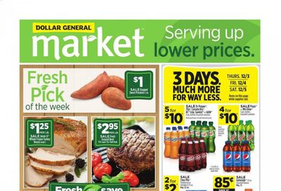Dollar General (AL, GA, KY, LA, TN) Weekly Ad Flyer November 29 to December 5