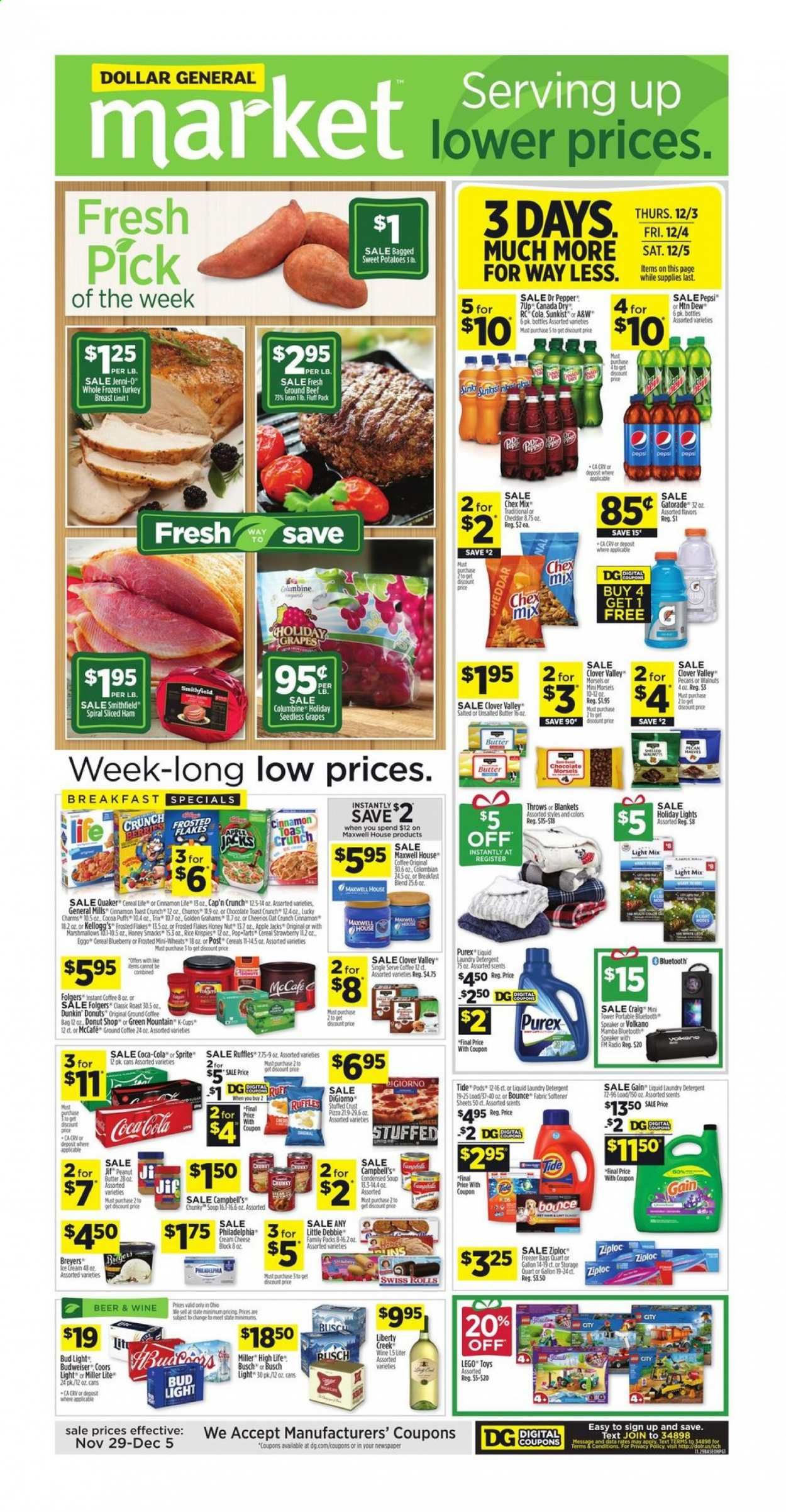 Dollar General (OH) Weekly Ad Flyer November 29 to December 5