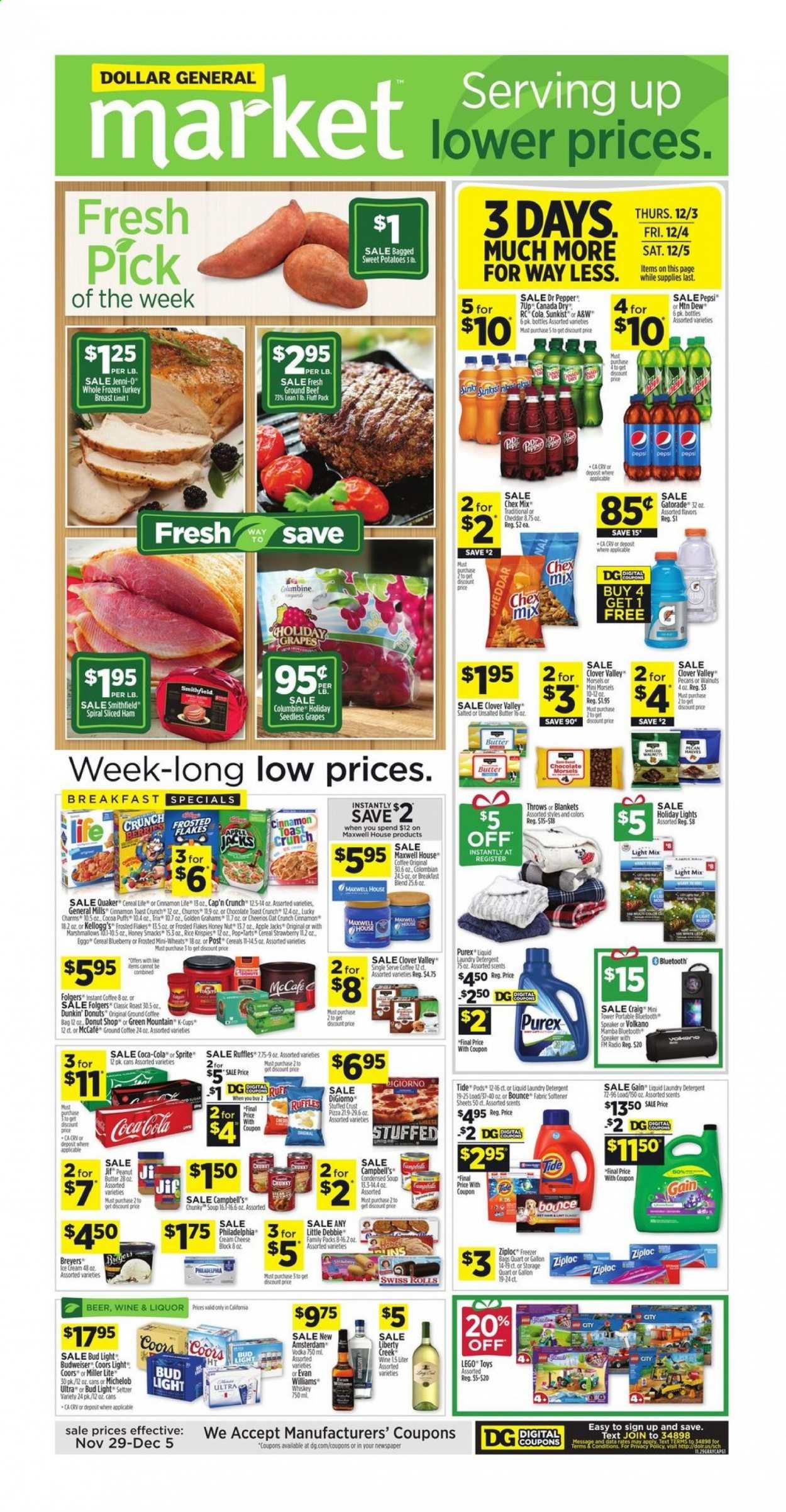 Dollar General (CA) Weekly Ad Flyer November 29 to December 5
