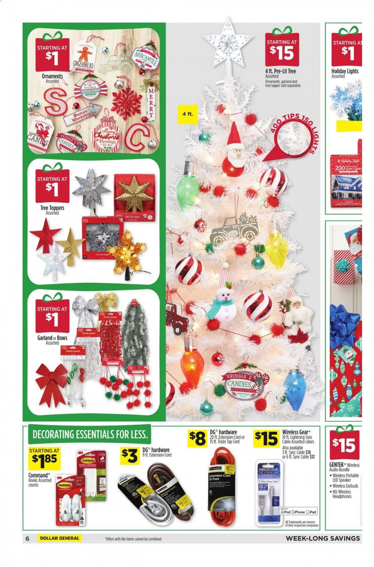 Dollar General (SC) Weekly Ad Flyer November 29 to December 5
