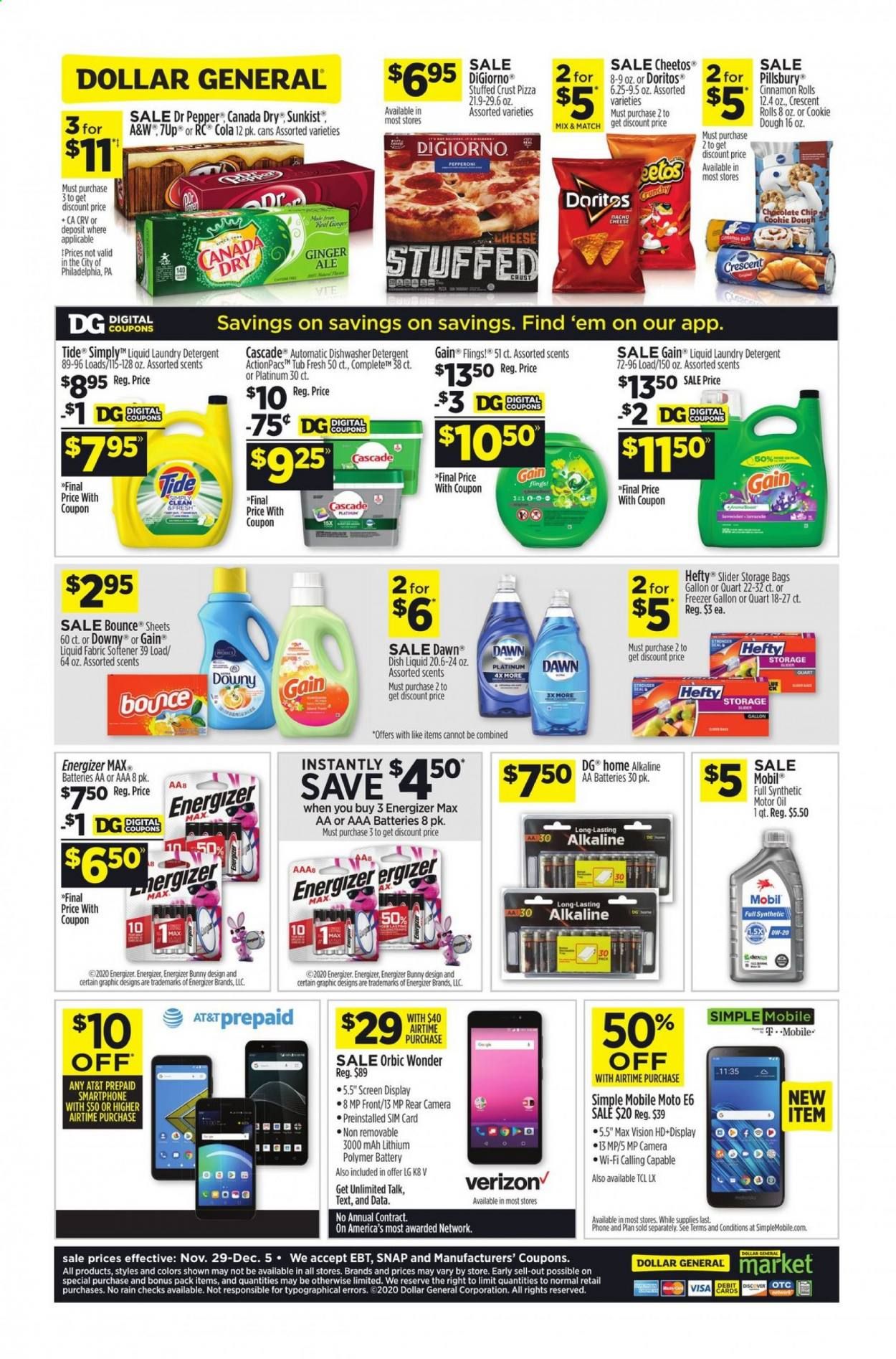 Dollar General (CA, NV) Weekly Ad Flyer November 29 to December 5