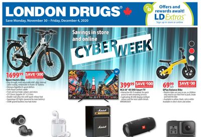 London Drugs Cyber Week Flyer November 30 to December 4