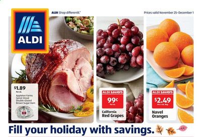 ALDI (IL, IN, MO) Weekly Ad Flyer November 25 to December 1