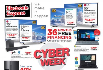 Electronic Express Weekly Ad Flyer November 29 to December 5