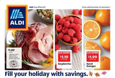 ALDI (CA) Weekly Ad Flyer November 25 to December 1