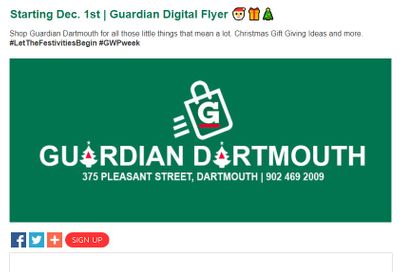 Guardian (Dartmouth Gate) Flyer December 1 to 7