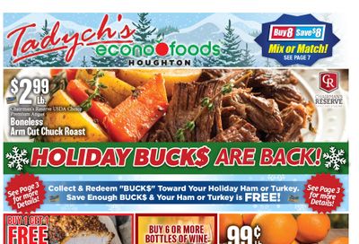 Tadych's Weekly Ad Flyer November 30 to December 6, 2020