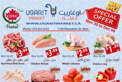 Ugarit Market Flyer November 30 to December 6