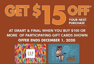 Smart & Final (AZ, CA, NV) Weekly Ad Flyer December 1 to December 8