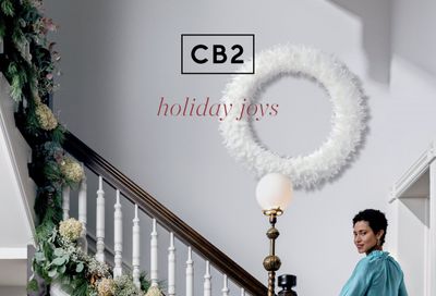 CB2 Weekly Ad Flyer December 1 to December 31