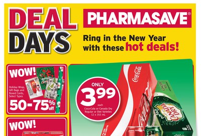 Pharmasave (BC) Flyer December 27 to January 2