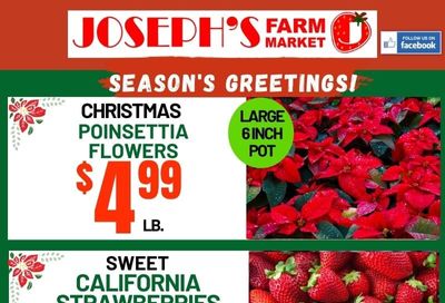 Joseph's Farm Market Flyer December 2 to 7