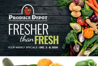 Produce Depot Flyer December 2 to 8