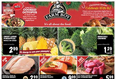 Farm Boy Flyer December 3 to 9