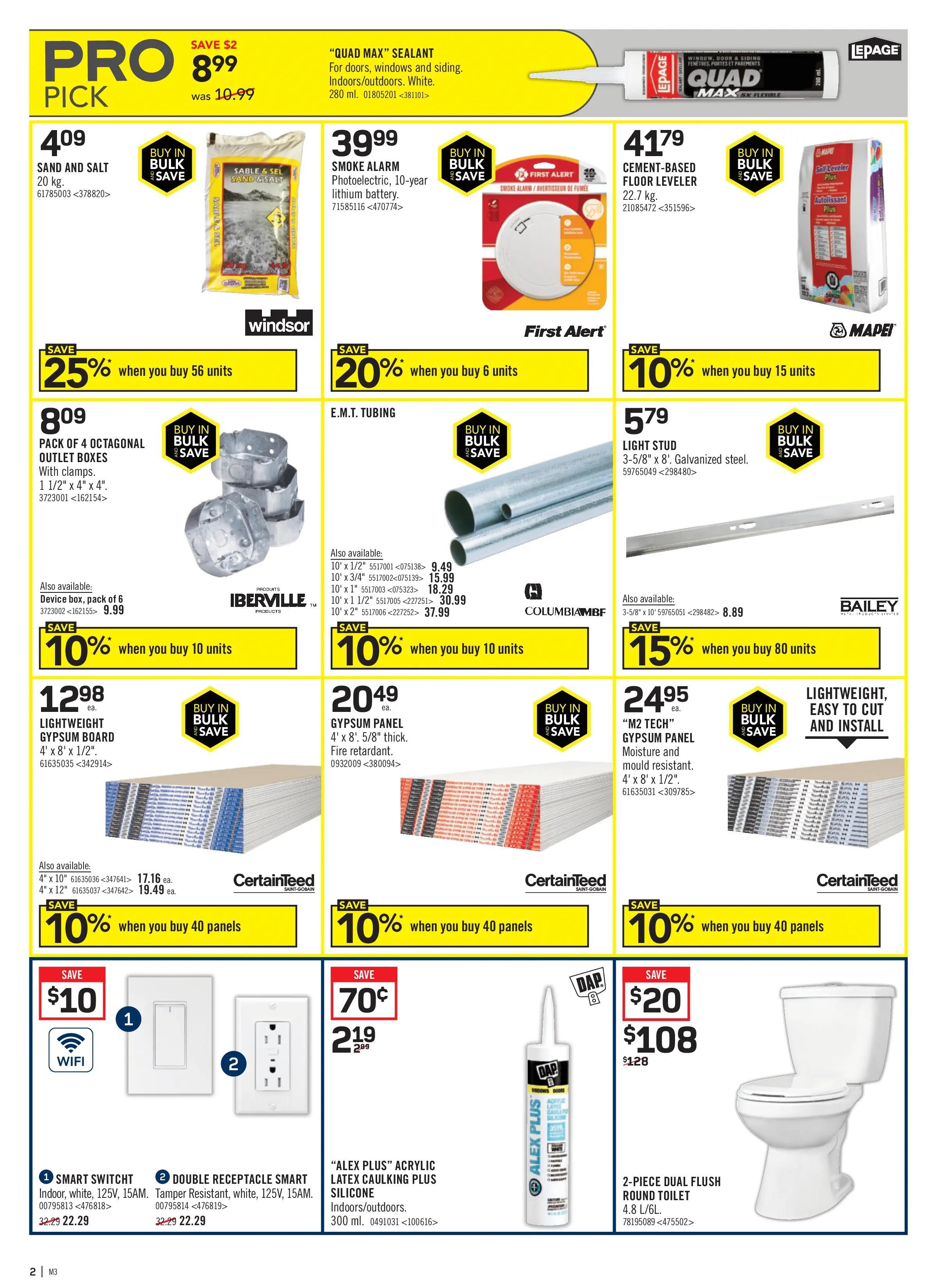 Rona (Atlantic) Flyer December 3 to 9
