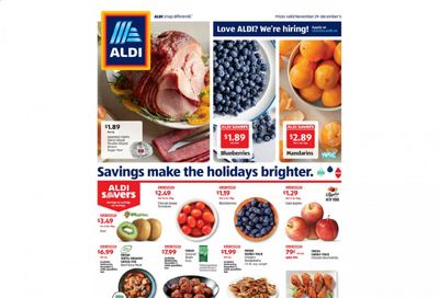 ALDI Weekly Ad Flyer November 29 to December 5