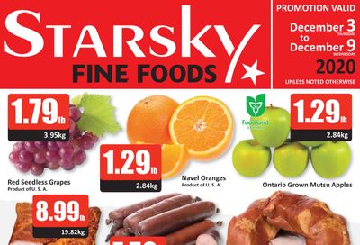 Starsky Foods Flyer December 3 to 9