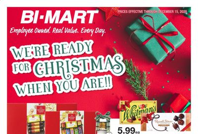 Bi-Mart Weekly Ad Flyer December 1 to December 15
