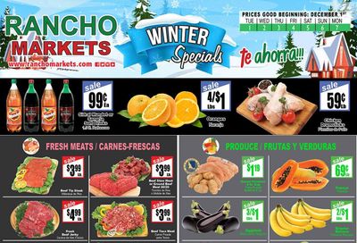 Rancho Markets Weekly Ad Flyer December 1 to December 7