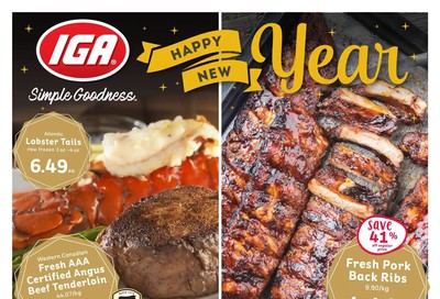 IGA (BC) Flyer December 27 to January 2