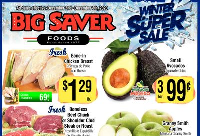 Big Saver Foods Weekly Ad Flyer December 2 to December 8, 2020