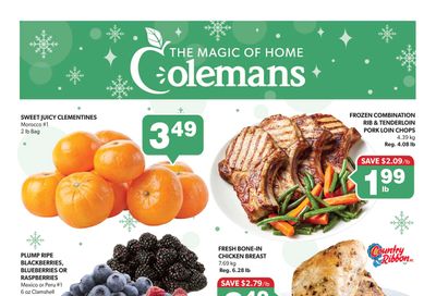 Coleman's Flyer December 3 to 9