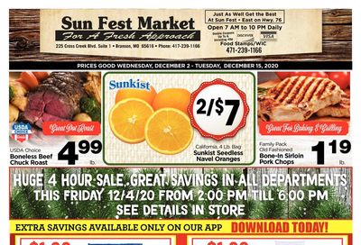 G&W Foods Weekly Ad Flyer December 2 to December 15, 2020