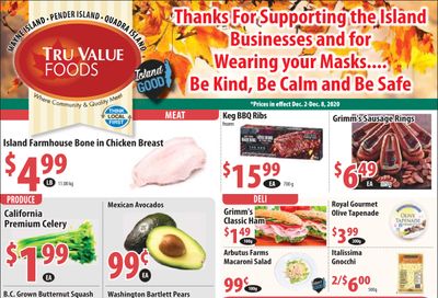 Tru Value Foods Flyer December 2 to 8