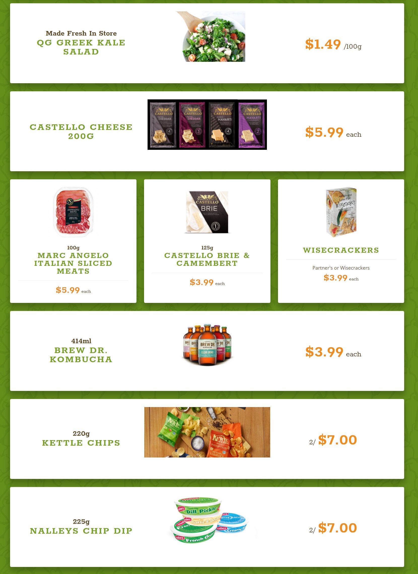 Quality Greens Flyer December 2 to 8
