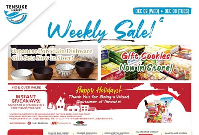Tensuke Market Weekly Ad Flyer December 2 to December 8, 2020