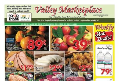 Valley Marketplace Weekly Ad Flyer December 2 to December 8, 2020