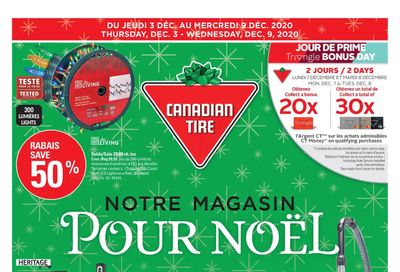 Canadian Tire (QC) Flyer December 3 to 9