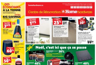 Home Hardware Building Centre (QC) Flyer December 3 to 9