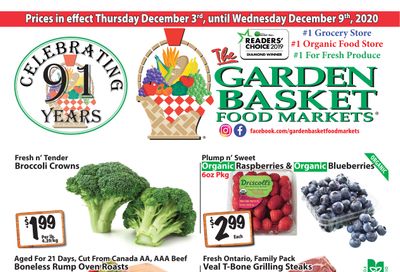 The Garden Basket Flyer December 3 to 9