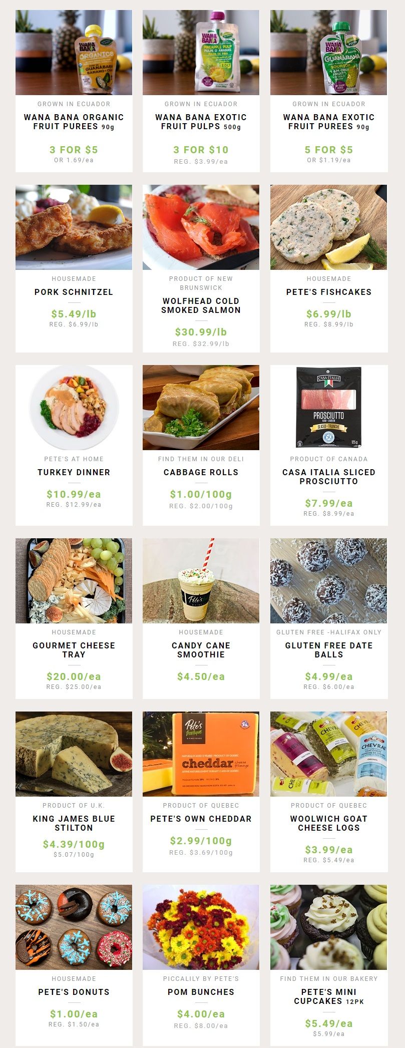 Pete's Fine Foods Flyer December 3 to 9