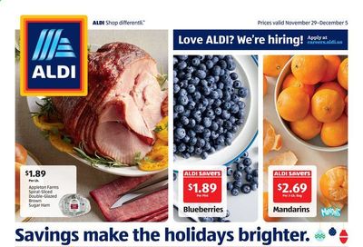 ALDI (NJ, NY, PA) Weekly Ad Flyer November 29 to December 5